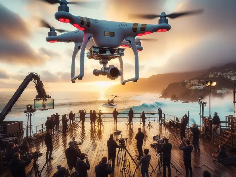 a-drone-used-in-photoshoot-during-film-making-an-advantage-of-drones-these-days