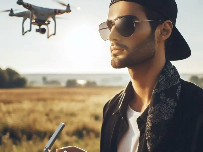 a-handsome-man-flying-a-drone-taken-on-rent-in-open-fields