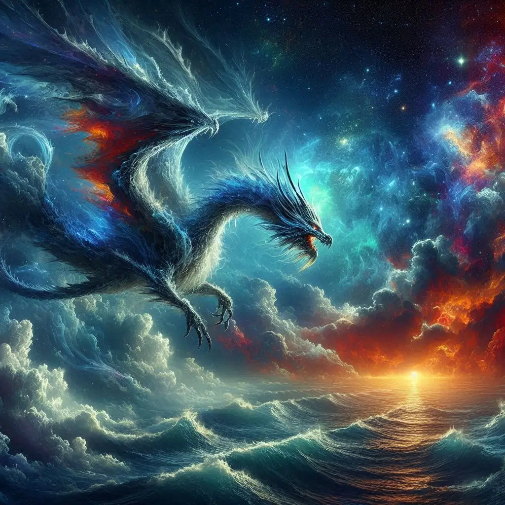 ai-art-dragon-in-space-and-nebula-dargon-diving-in-ocean