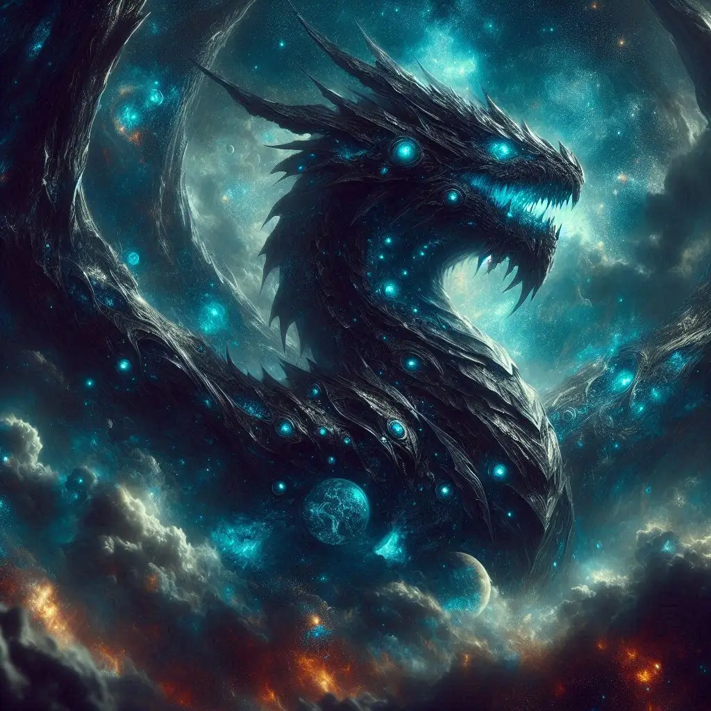 dragon-ai-art-obsidian-dragon-in-space-2