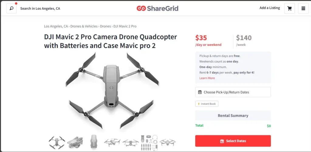 rent-a-drone-at-share-grid